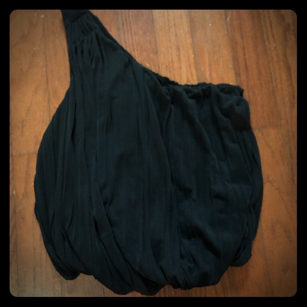 One shoulder free people top